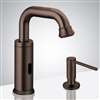 Fontana Commercial Light Oil Rubbed Bronze Touchless Automatic Sensor Faucet & Manual Soap Dispenser